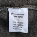 Pink Clover Army Green Cardigan Sweater Size Small NWOT Dark Green Cardigan Photo 6