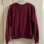 Wound Up Oversized Burgundy Sweater Photo 4