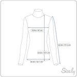 Leo & Nicole Navy Blue Cowl Neck Long Sleeve Top Knit Shirt Soft Comfy Casual Size L Photo 4