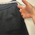 Monrow Soft Knit Cuffed Jogger Womens Size Large Black Pockets Stretch Pull Photo 11