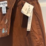 RSQ  Womens Cargo Smock Waist Tie Jogger Pants Copper Color Size M Photo 4