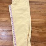 Joie NWT  Mirenda Slim Crop Cargo Pants in pastel yellow Size 4 Photo 8