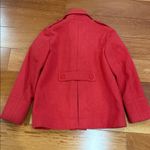 Brooks Brothers  red double-breasted pea coat size L Photo 2