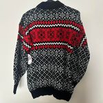 American Vintage vintage 90s 1990s retro  NEW American Pride red + black vintage 80s sweater Photo 5