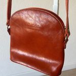 Vera Pelle T. Nobile made in Italy gorgeous orange leather crossbody bag Green Photo 0