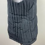 Kenneth Cole  Reaction G-III Down Feather Vest L Black‎ Sleeveless Zip Snap Photo 2