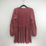 Misslook velvet embroidered dress Gypsy hippie 70s cottage core Photo 3