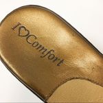 I Love Comfort Bronze Metallic Sandals Brown Size 9 Photo 2