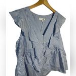 CROSBY by Mollie Burch  Kathryn Stripe Ruffle Top Photo 1
