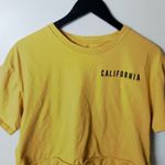 Rush Cold California Los Angeles T Shirt Palm Tree Raw Hem Double Sided XL Photo 4