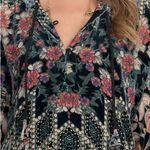 Johnny Was Marami Burnout Hoodie Pete & Greta Silk Blend NWT Photo 3