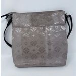 kim rogers  Women's Beige Crossbody‎ Bag with Design Brown Strap Photo 1