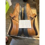 NEW $150 ANODYNE NO. 19 MARY‎ JANE COGNAC BROWN LEATHER VELCOR SHOES SZ 8.5 XW Photo 7