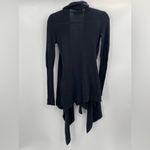 ALLSAINTS Mantle Cardigan women's wool open sweater size US 2 UK 6 black Photo 2