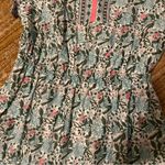 Talbots  Plus Voile Pretty Primrose Fit And Flare MIDI Dress 14W Photo 5