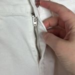 J.Crew trade mark Denim Skirt fringe hem in Off-White Size 0 Photo 4