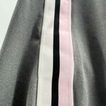 Nike Power Victory Tight Fit Gray Leggings Pink White Black Stripe Mid Rise New Photo 9