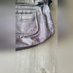 Michael Kors Collete Purse Gun Metal Metallic Shoulder Bag Photo 10