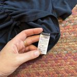 Stella Laguna Beach  BLACK RIBBED MODAL RUCHED TEE Photo 3