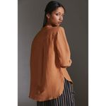 Pilcro  Size Medium  Top Blouse Button Down Boho Fringe Anthropologie Photo 6