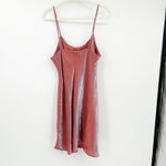 Forever 21  Womens‎ Y2K Coquette Going Out Sateen Satin Mini Slip Dress Size L Photo 7