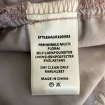 ASTR The Label Periwinkle Floral One Shoulder Tulip Mini Dress Women's Medium Photo 14