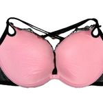 Victoria's Secret Victoria’s Secret Sexy Little Things Push-Up Bra, Black/ Pink, Size 36C Photo 4