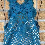 Saylor Free People X Teal Presley Lace Mini Dress medium Photo 2