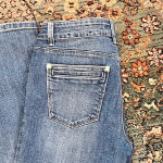 White House | Black Market FINAL PRICE NWT  Skinny Flared Jeans Photo 2