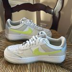 Nike AIR FORCE 1 SHADOW SNEAKER IN WHITE/ LEMON/ GREY Photo 7