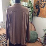Alpaca Ware Brown Alpaca Knit Three Button Pleated Cardigan Sweater Size undefined Photo 1