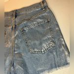 ZARA TRF Metallic high rise shorts casual classic stylish party summer beach Photo 6