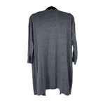 Gap Factory Heather Blue Cotton Blend Open Cardigan Photo 1