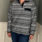 Jachs  Cabin black and white snap pullover large Photo 0