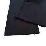 EXPRESS Wide Leg High Rise Fringe Hem Jeans in Washed Black, Sz 2 Short Photo 9