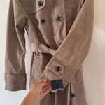 London Fog , DOUBLE BREASTED TRENCH WITH BUTTON OFF HOOD, BRAND NEW,XS,$240 Photo 2
