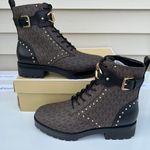 Michael Kors MK Kincaid Lace up boots Size - 7.5 & 8 Photo 0