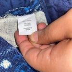 J.Crew  Blue Ikat Tapestry Woven Flat Front Chino Side-Zip Shorts Women's Size 4 Photo 4