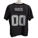 Las Vegas Oakland Raiders Women's NFL Team Apparel Jersey #00 Size Medium Black Photo 4