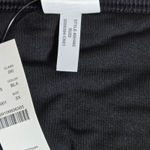 J.Crew Ribbed-trim hipster full-coverage bikini bottom Black 3X NWT Photo 4