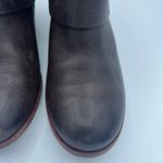 Kork-Ease  Brown Leather Isa Booties Heel Buckle Size 6 Photo 11