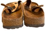 Birkenstock Papillio Gizeh Cork with Metalic Silver, Sz EU38 Photo 6