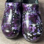 Koi by Sanita Purple Floral Clogs Size 6.5 Photo 2