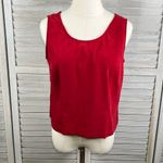 MISS DORBY Vintage 80's Three Piece Pant Suit Black/Red Photo 3