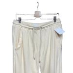 Citizens of Humanity  Laila Casual Fleece Pants Joggers Twilight Cream Size Large Photo 5