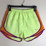 Nike  dri fit ladies colorful athletic working out gym runnings shorts size small Photo 0