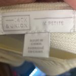 14th & Union NWT  Ivory Ribbed Top Photo 7