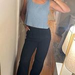 St. John  light baby blue knit cropped tank top! Photo 0