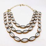 LENORA DAME Egyptian revival necklace, NWOT Gold Photo 9