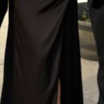 Birdy Grey Black Satin  Dress Formal Photo 1